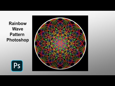 Rainbow Wave Pattern and Animation in Photoshop