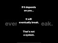If it depends on you