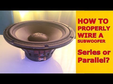 Video: Anong uri ng mga wire ang kailangan ko para sa isang subwoofer?