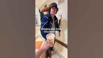 Giving Sam Sulek Chocolate Milk #samsulek #samsulekshorts #samsulekedit #samsulekchocolatemilk