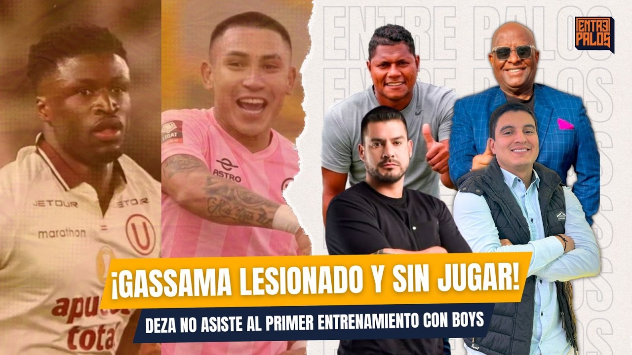 ¡GASSAMA SE LESIONA Y SIN JUGAR! 😨 ¿QUÉ PASÓ CON DEZA? 🤔 | ENTRE PALOS EN VIVO 🔴