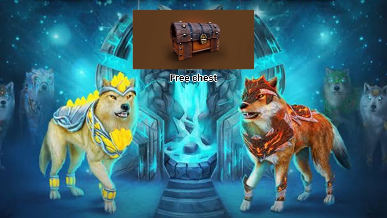 I got free chest I buy I tell it part 2 this is part 1 # part 1 free chest killing wolfs 