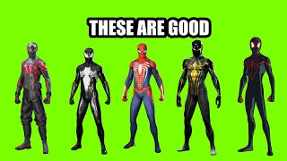 All Insomniac Spider-Man Suits Tierlist part 4: A Tier