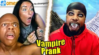 The VAMPIRE FLASH Goes on OMEGLE