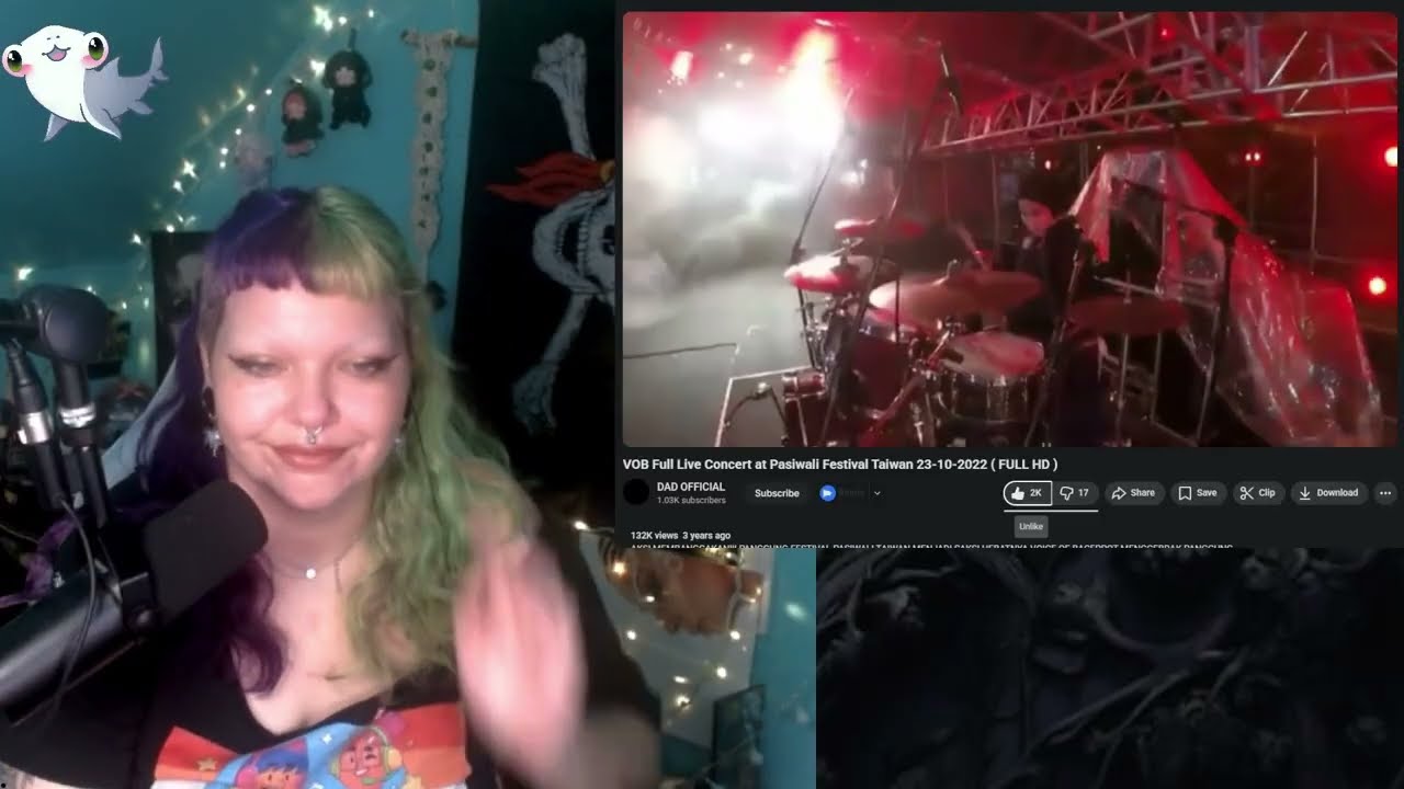 VOB (Voice of Baceprot) at Pasiwali Taiwan Live Show 2022 | REACTION