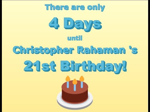 My 21st Birthday Countdown Day 22 7 Days Left Until My Birthday Youtube My 21st Birthday Countdown Day 22 7 Days Left Until My Birthday Youtube