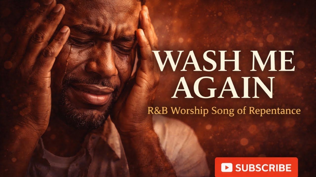 WASH ME AGAIN | R&B Worship Song for Repentance & Heart Renewal