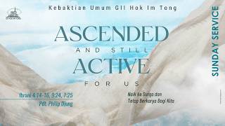 Ibadah Kenaikan Yesus Kristus 14 Mei 2026 Pk. 09.00