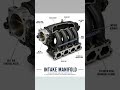 HOW INTAKE MANIFOLD WORK SCHEMATIC ILLUSTRATION #automobile#jamesautomotiveeng