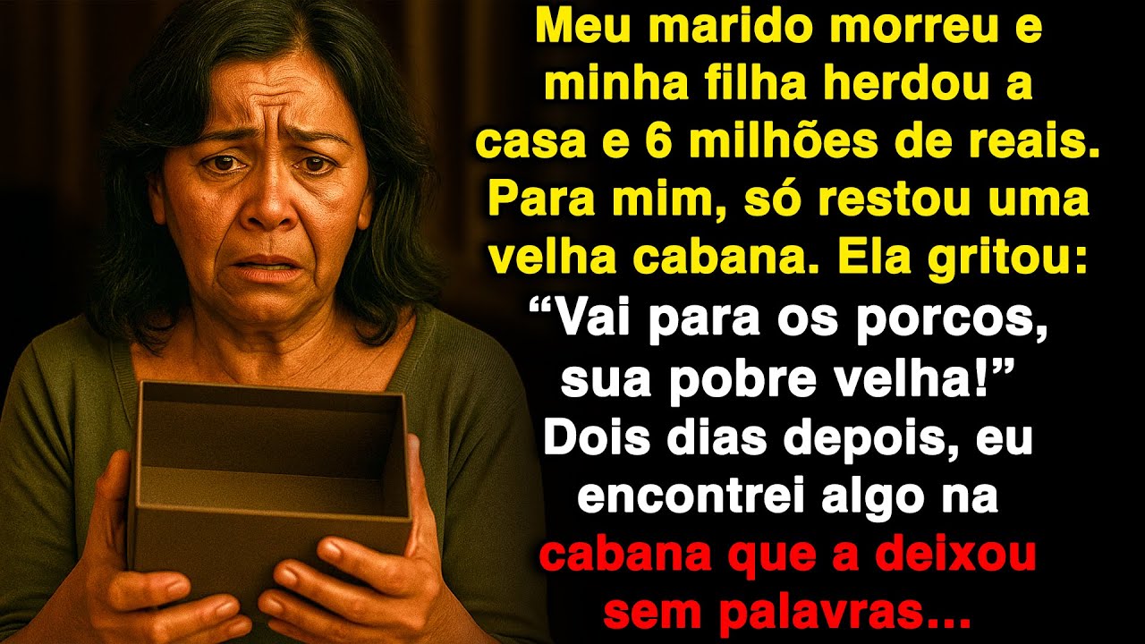 Meu marido morreu e me deixou algo incrível!