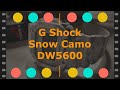 Snow-Camo G-Shock DW5600 unboxing + thoughts (You are gonna want to watch the end of this one!)