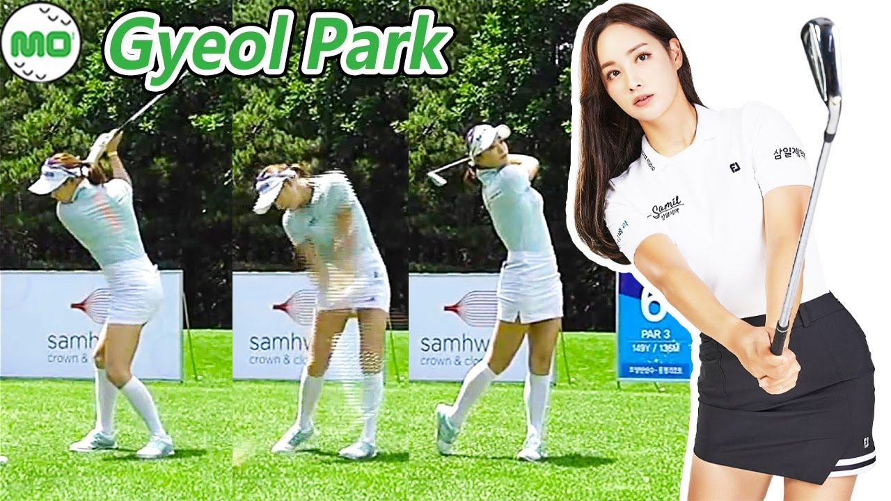Gyeol ​Park パク・ギョル 韓国の女子ゴルフ スローモーションスイング 