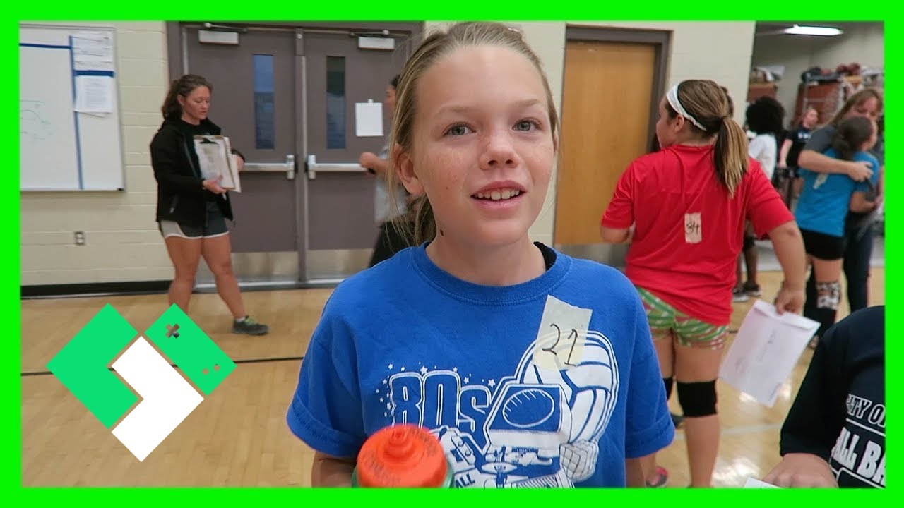 VOLLEYBALL TRY OUTS (11.14.15 - Day 1323) | Clintus.tv