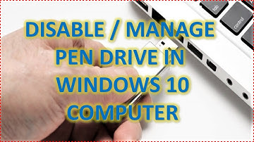 How to Disable USB storage device using registry setting in Windows 7/8/10