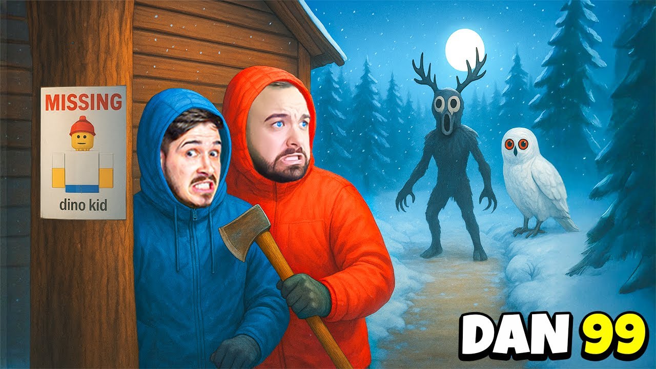 IMPE I JA PREŽIVLJAVAMO 99 DANA U HLADNOJ ŠUMI – ALI NE SMIJEMO SPASITI NI JEDNO DIJETE! *IZAZOV*