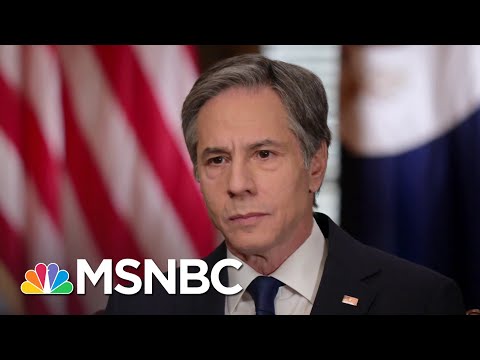 Secy. Of State Blinken: 'China Poses The Most Significant Challenge' To The U.S. | Andrea Mitchell