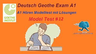 Deutsch A1 Hören mit Lösungen Goethe | 12