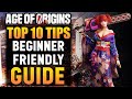 Top 10 tips for age of origins  age of origins guide