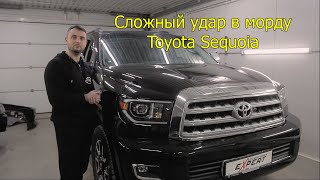 Сложный удар в морду - Toyota Sequoia