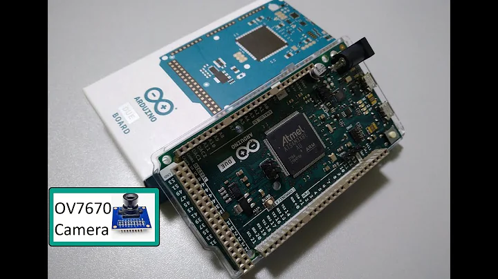 Arduino Due OV7670 ASCII Camera example in Microchip Studio
