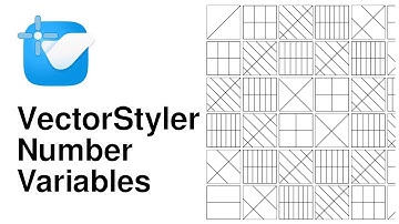 Control your shapes with variables in VectorStyler