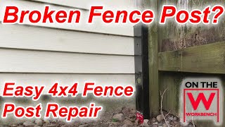 E-Z Fence Post Mender