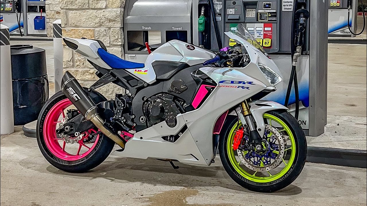 RIDING A CUSTOM $20,000 CBR1000RR TO BIKE NIGHT - YouTube