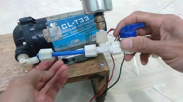 Cách kiểm tra bơm cao áp máy lọc nước RO