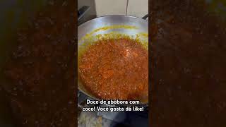 DOCE DE ABÓBORA COM COCO!!!