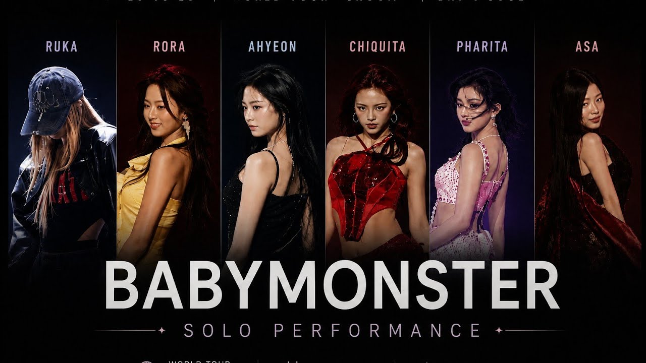 BABYMONSTER SOLO PERFORMANCE (DAY-1 SEOUL) | WORLD TOUR CHOOM | 26