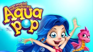 Aqua Pop: Mermaid Island decoration | Levels 7, 8, 9, 10 💜(NO BOOSTERS) screenshot 4