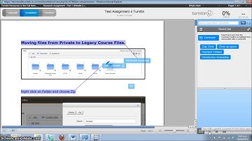 Managing GradeMarks and Rubrics in Turnitin.wmv