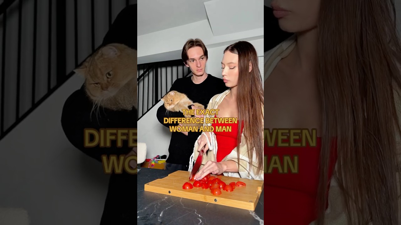 The exact difference 🤣 #viral #humor #couple