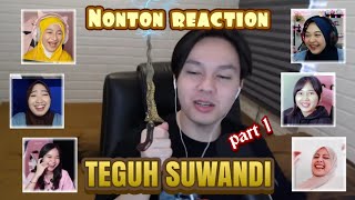 Teguh Suwandi Di Reaction Youtuber Cewek Ngakak Parah Part1 pemersatubangsa