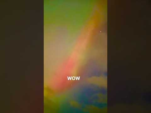 INSANE NORTHERN LIGHTS intercepted in Peel, Isle of Man, British Isles WOW