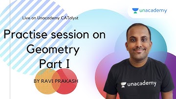 QUARANTINE BATCH | Practise session on Geometry - Part I | CAT 2021 | By Ravi Prakash