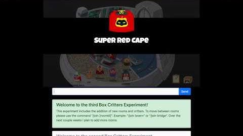 Box Critters Super Red Cape - 15th July 2019 4K