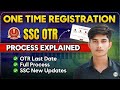 SSC OTR Full Process 2026 | SSC OTR Kaise Kare 2026 Mai 