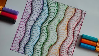 Learn how to draw rainbow spiral