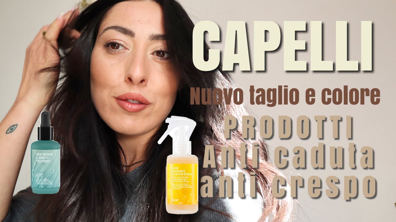 NUOVO TAGLIO COLORE e  ROUTINE CAPELLI AUTUNNALE ANTI CRESPO ANTI CADUTA 🌱FRESHLY COSMETICS