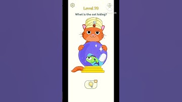 Dop2 level 70 I what is the cat hiding 🤔 👀 I #dop2 #shorts #cartoon #cat