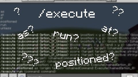 How to use the new 1.19 execute command | Minecraft Bedrock Edition (part 1)