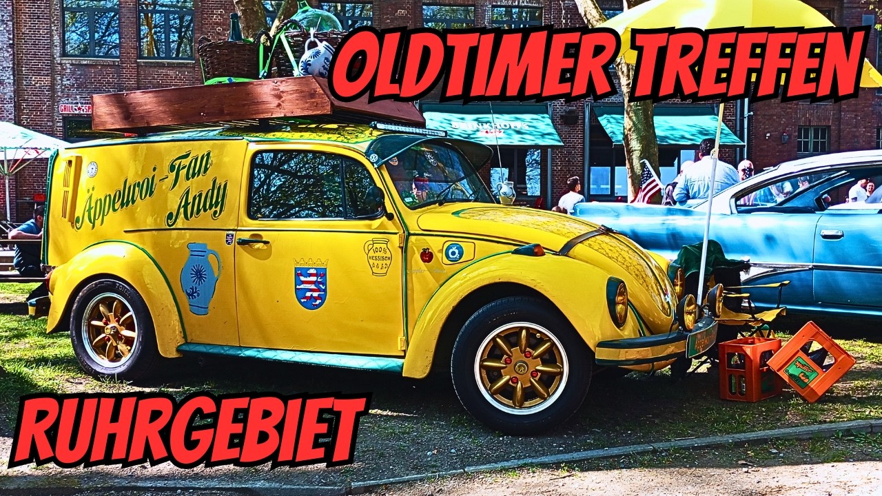 Youngtimer & Oldtimer Treffen - Ruhrgebiet - 20.04.2025 - Zeche Fürst Leopold Dorsten Hervest - NRW