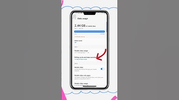 Disable data usage warning notification. #tawthartech #youtubeshorts