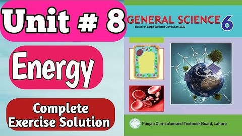 6th Class General Science New Book Chapter 8 Exercise Question Answer |Class 6 Science Chapter 8