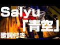 【フル歌詞付き】Salyu/「青空」 男性のアコギ弾き語り 映画「ちえりとチェリー」主題歌