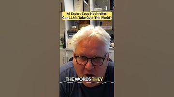 Why AI Can’t Truly Understand the Real World  -LSTM Inventor Sepp Hochreiter (AI Expert)