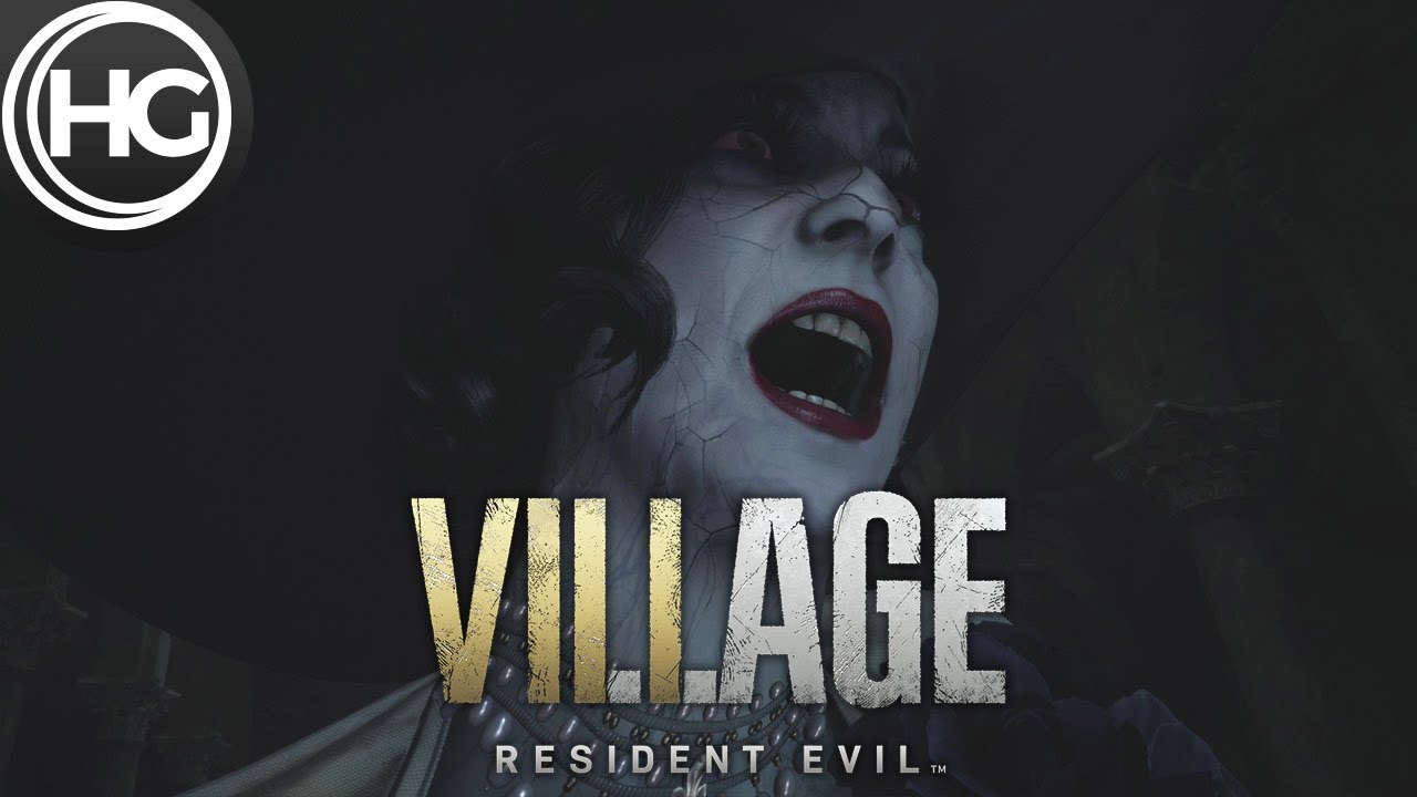 Resident Evil Village - Lady Dimitrescu Boss Fight (4K 60FPS)