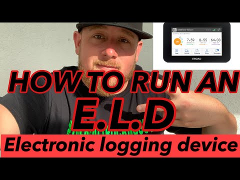 How to run a ELD for hotshot trucking