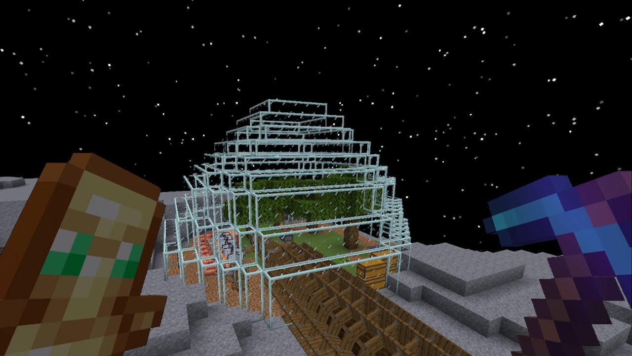 Create Moonbase I built a Moon Base in Hardcore Create! - YouTube